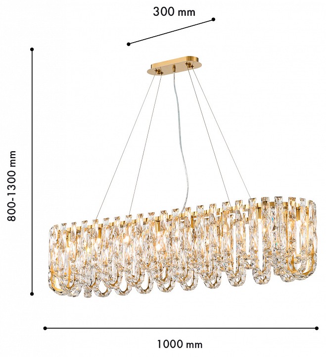 Подвесная люстра Favourite Infinity 4721-18P