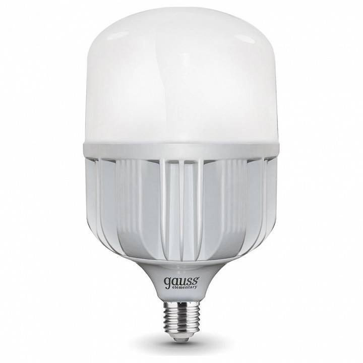 Лампа светодиодная Gauss Elementary T140 100 Вт E40 4000 К 63420