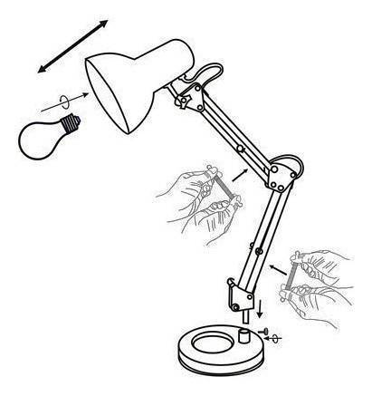 Настольная лампа Globo Famous 24883