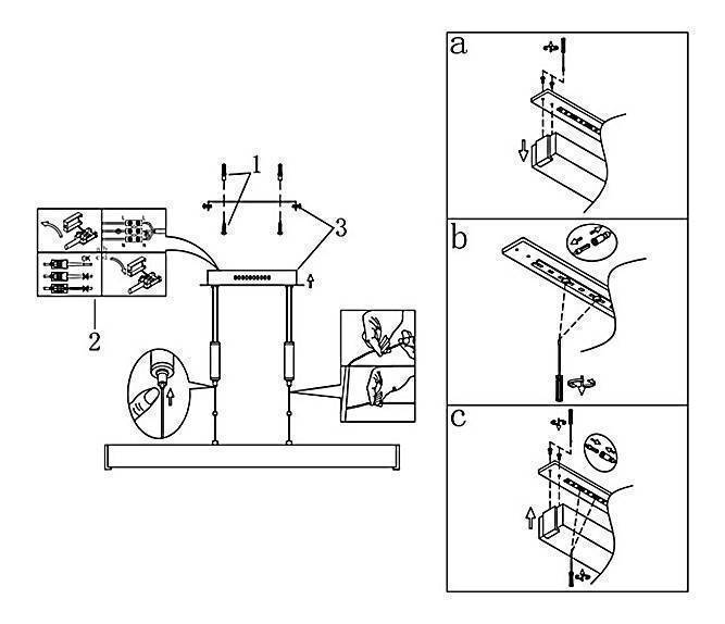 Подвесной светильник Globo Abruzzo 67060H