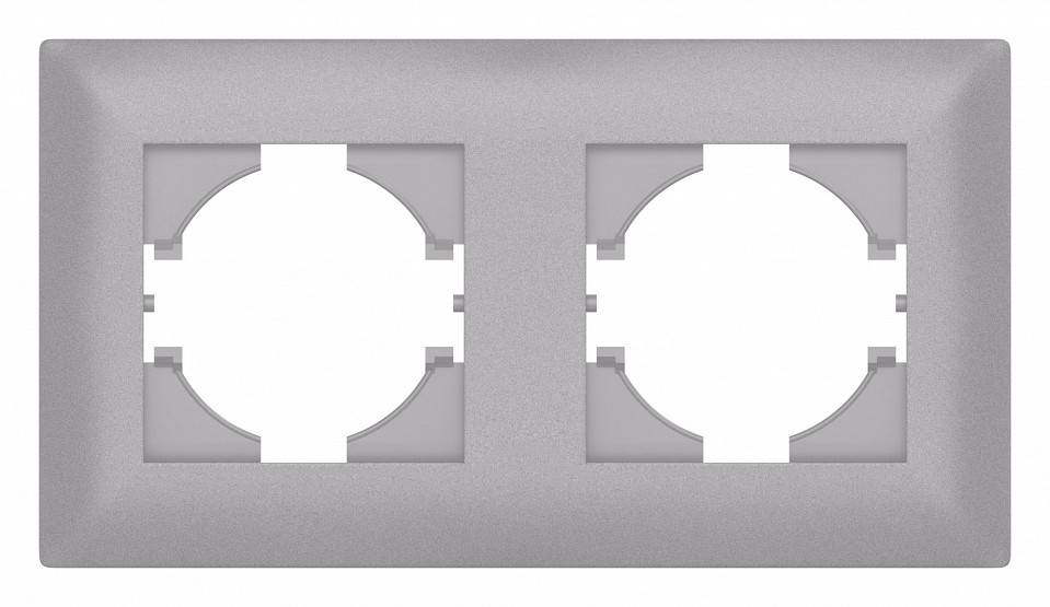 Рамка на 2 поста Gusi Electric BRAVO С1020-004