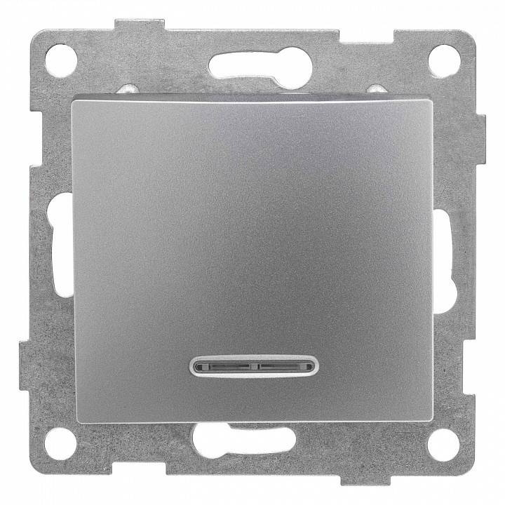 Выключатель сенсорый одноклавишный с подсветкой, без рамки Gusi Electric BRAVO С10В18-004