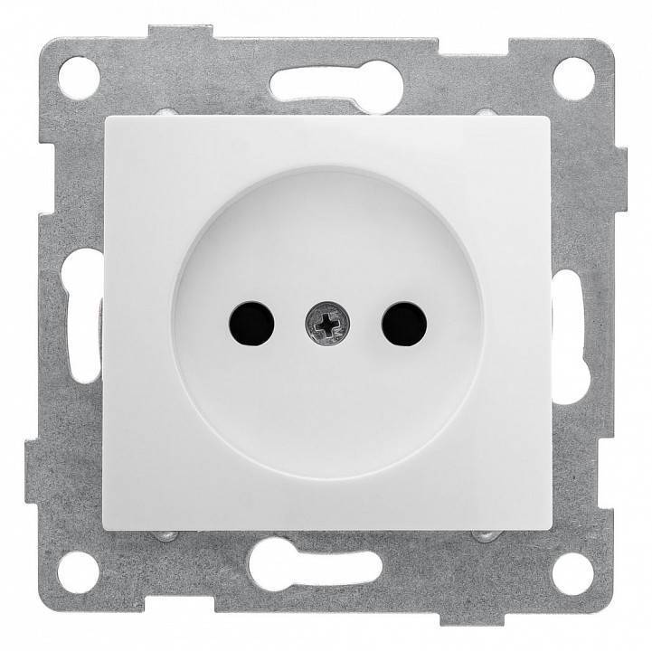 Розетка без заземления и со шторкой, без рамки Gusi Electric BRAVO С10Р2-001