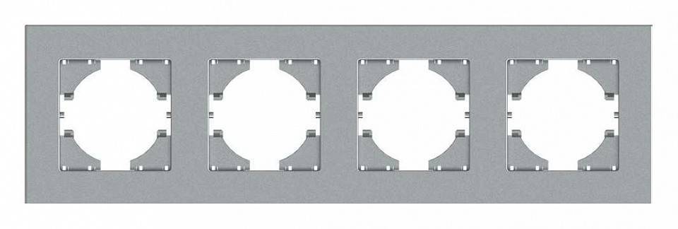 Рамка на 4 поста Gusi Electric CITY С1114-004