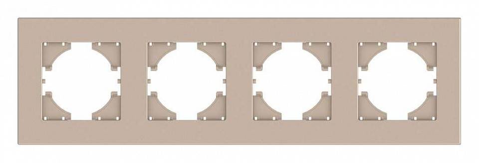 Рамка на 4 поста Gusi Electric CITY С1114-027