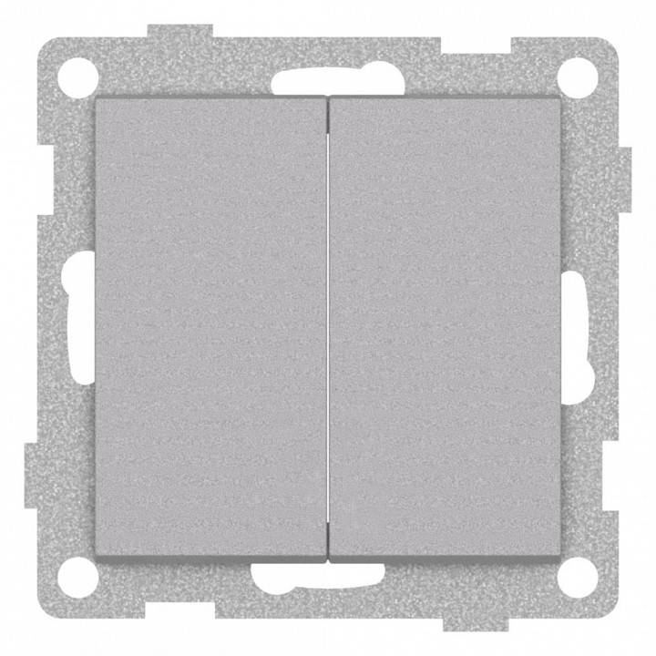 Выключатель двухклавишный без рамки Gusi Electric UGRA С11В2-004