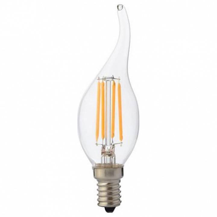 Лампа светодиодная Horoz Electric Flame E14 6 Вт 2700 K HRZ01000347
