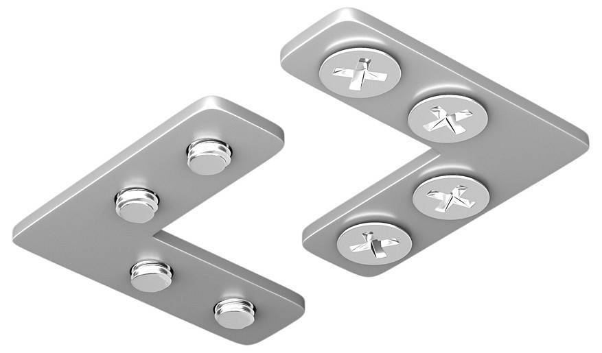 Крепление для трека Hesby ElDeko 0075