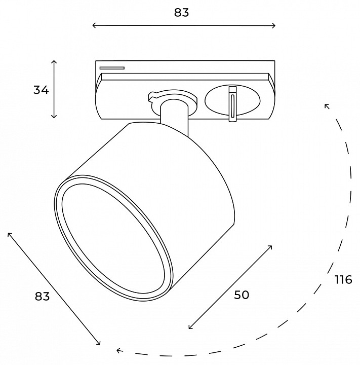 Светильник на штанге Hesby Lighting Skylite HSBL_0220