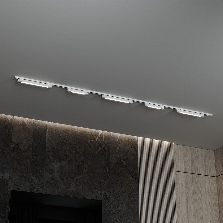 Комплект трековый Hesby Lighting №1 однофазная накладная Skylite HSBL_kompl_S001_NI3W4K