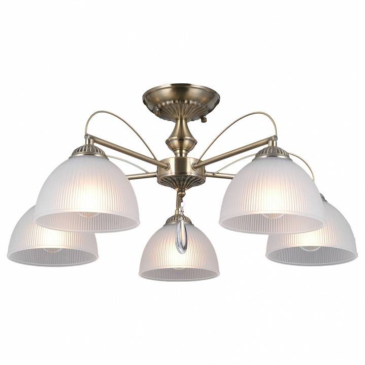 Люстра на штанге ILLUMICO CAPELLA 5 ламп IL0623-5CSQ-24 AB