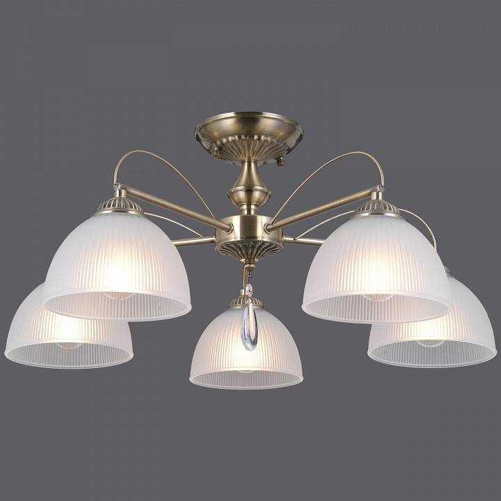 Люстра на штанге ILLUMICO CAPELLA 5 ламп IL0623-5CSQ-24 AB