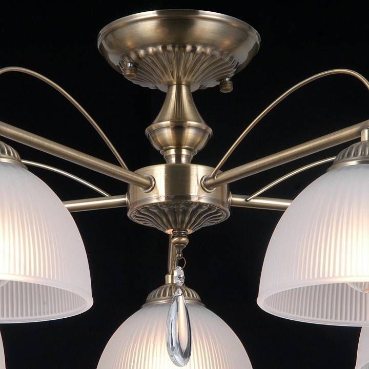 Люстра на штанге ILLUMICO CAPELLA 5 ламп IL0623-5CSQ-24 AB