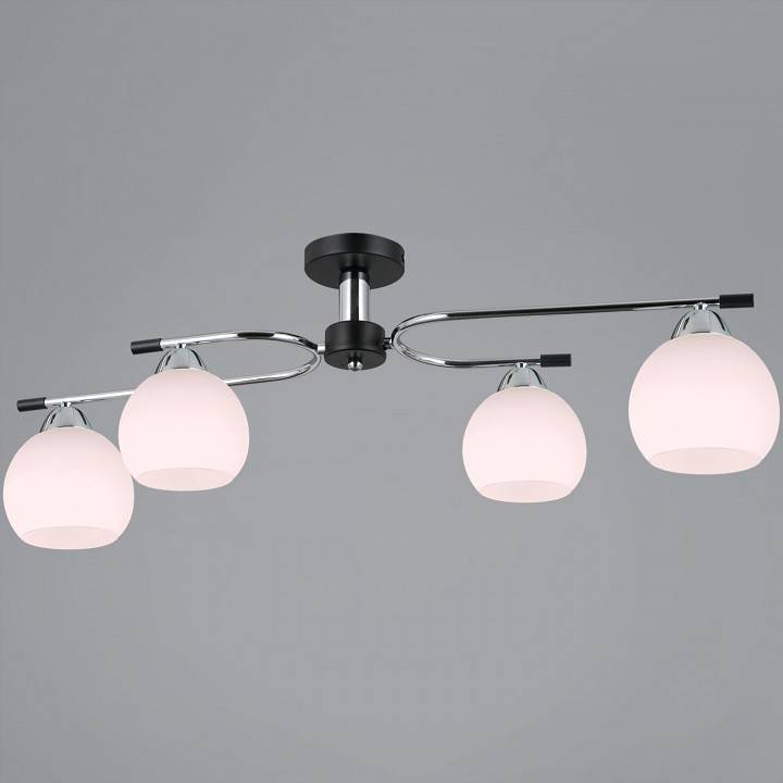 Потолочная люстра ILLUMICO LIBRA IL0638-4CSQ-24 CR BK LIBRA