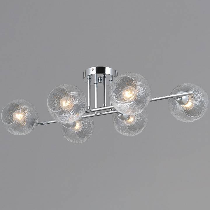 Потолочная люстра ILLUMICO ARIES IL0701-6CSQ-24 CR ARIES