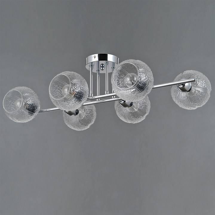 Потолочная люстра ILLUMICO ARIES IL0701-6CSQ-24 CR ARIES