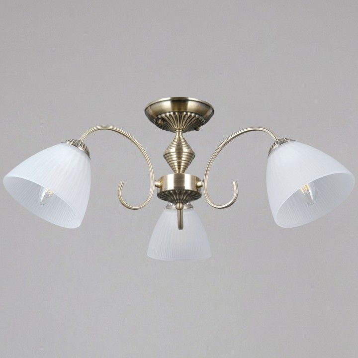 Люстра на штанге ILLUMICO  IL0897-3CSQ-26 AB ELITE