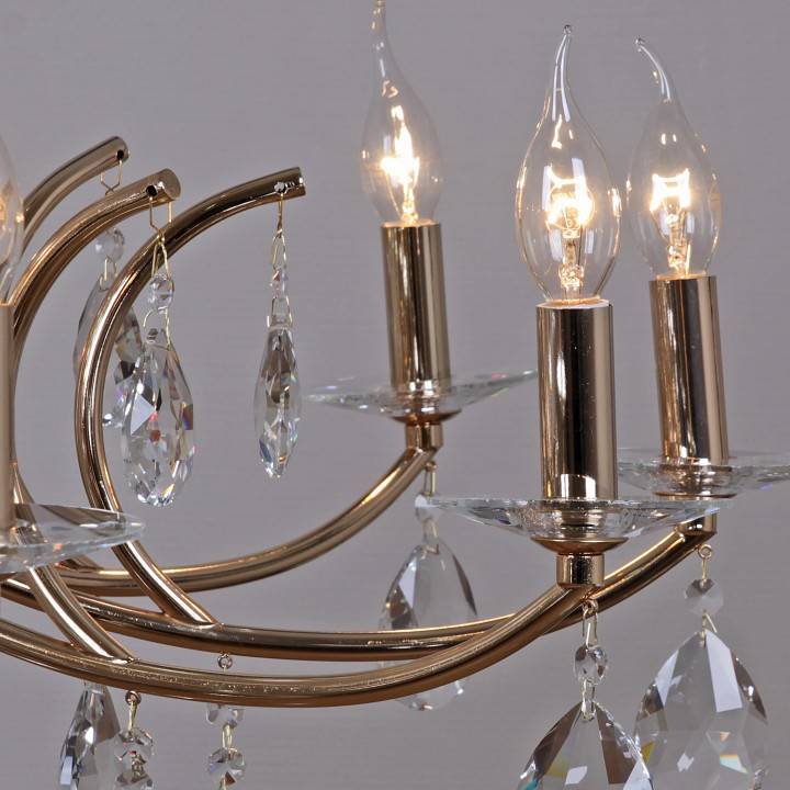 Подвесная люстра ILLUMICO IL2326-10POR-39 GD