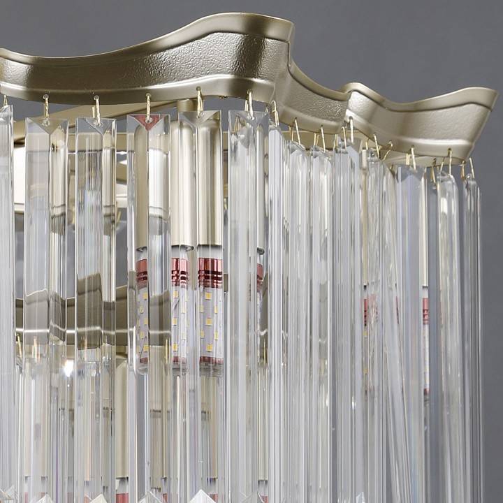 Подвесная люстра ILLUMICO LYRA IL3357-6+3PSQ-24 GD LYRA