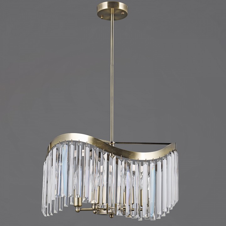 Подвесная люстра ILLUMICO IL3475 IL3475-6PSQ-25AB ELITE