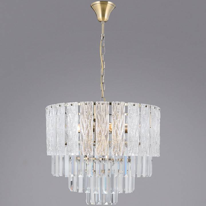 Подвесная люстра ILLUMICO GENOA IL3581-9ASQ-25 AB GENOA