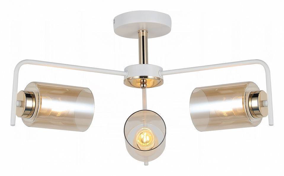 Люстра на штанге ILLUMICO  IL8248-3COU-79 WH GD