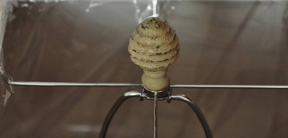 Настольная лампа декоративная Imperiumloft Раковина 43.019.CR.BL.T1B