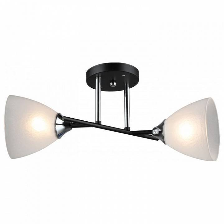 Накладной светильник Imex MD.2142 MD.2142-2-S-BK+CH