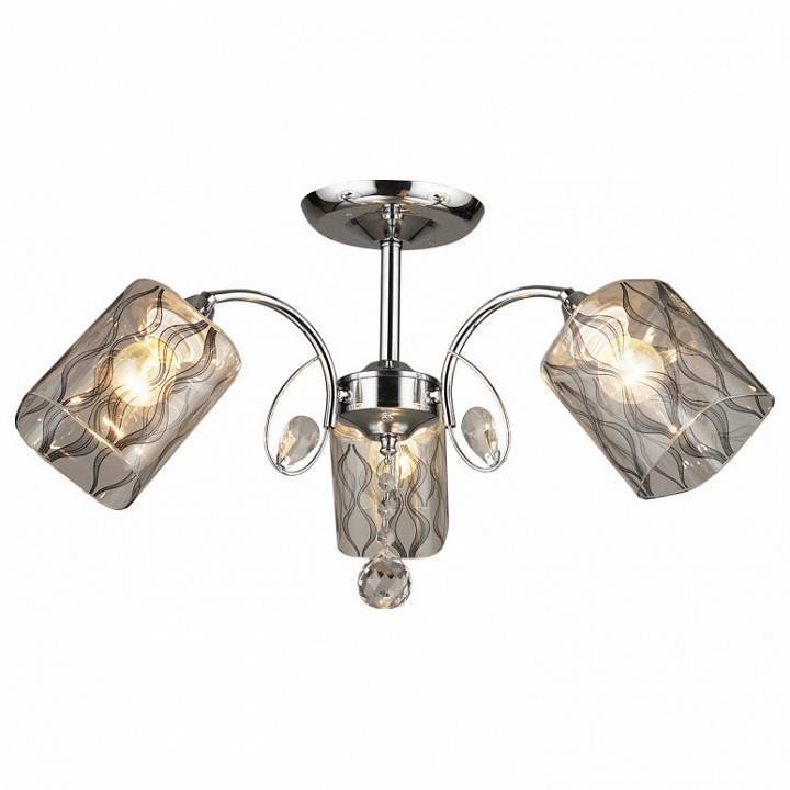 Люстра на штанге IMEX MD.4023 3 лампы MD.4023-3-S CH