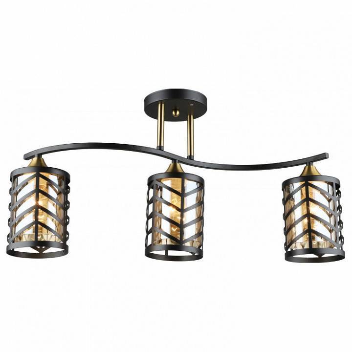 Светильник на штанге Imex MD.5943 3 лампы черный медь MD.5943-3-S-BK+COP