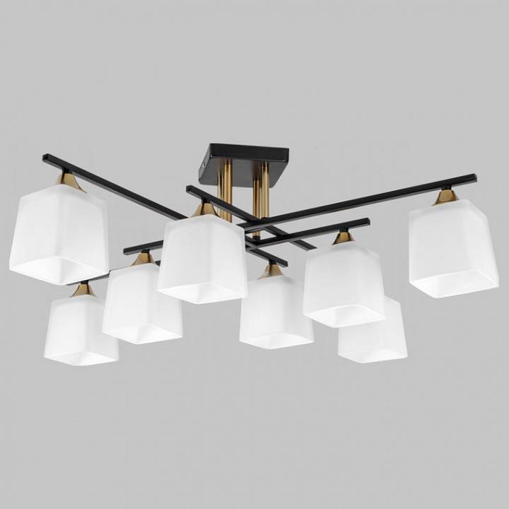 Потолочная люстра Imex MD.5985 8 ламп MD.5985-8-S-BK+COP