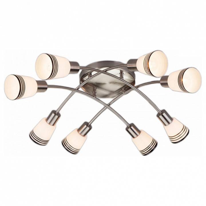 Потолочная люстра Imex MD.7822 8 ламп хром MD.78223-8-S CH