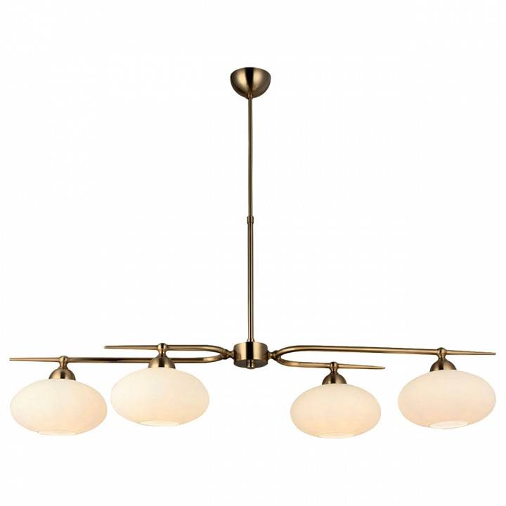 Люстра на штанге Imex MD.8869 4 лампы MD.8869-4-P-TBS