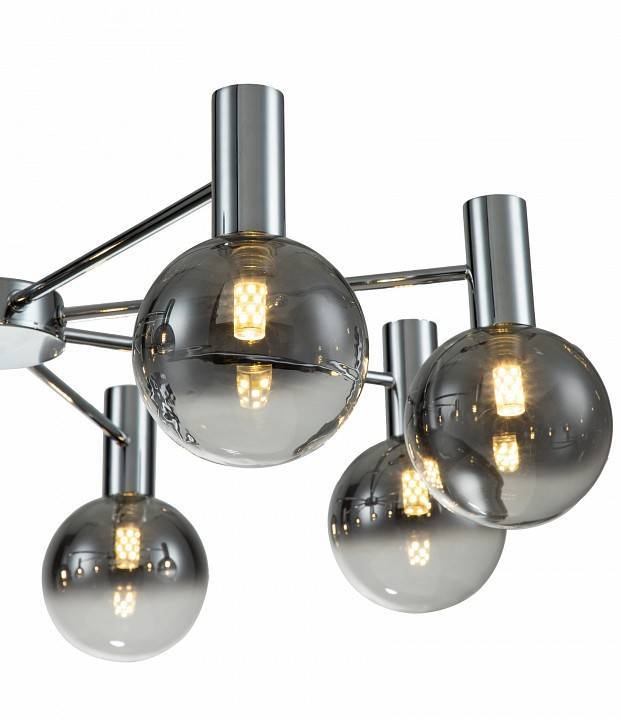 Люстра на штанге Indigo Collana 13015/8R Chrome