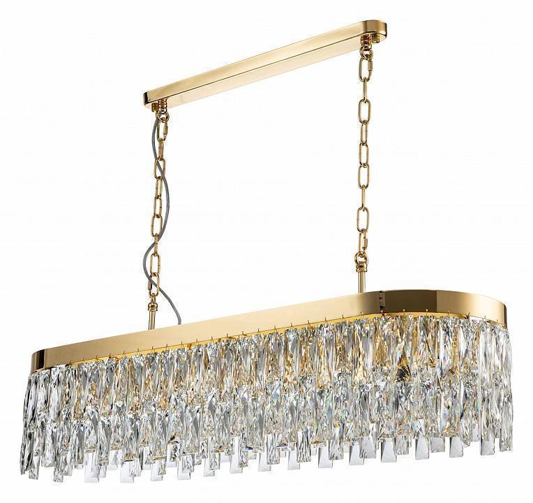 Подвесная люстра Indigo Anna 12029/10PL Gold