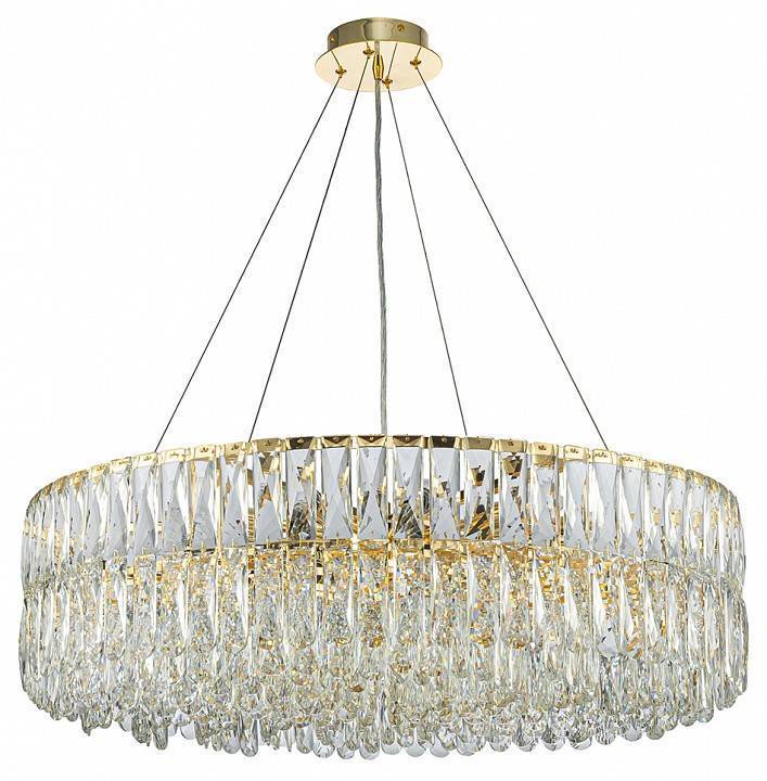 Подвесная люстра Indigo Vortice 12050/18P Gold