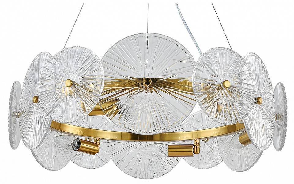 Подвесной светильник Indigo Miele 12021/6P Brass