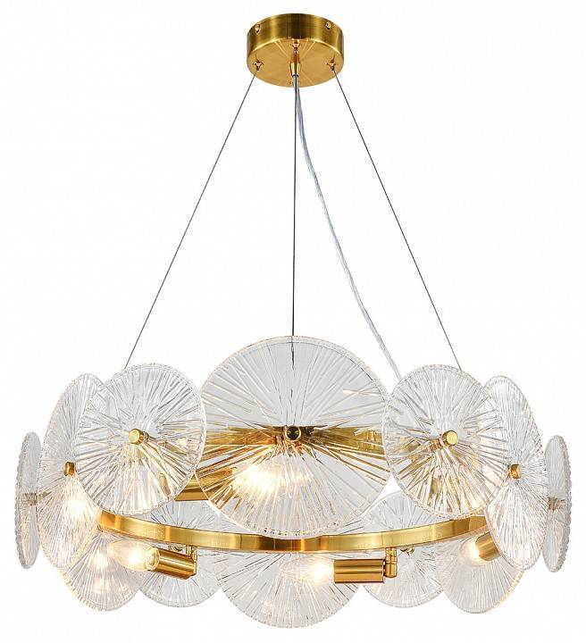 Подвесной светильник Indigo Miele 12021/6P Brass