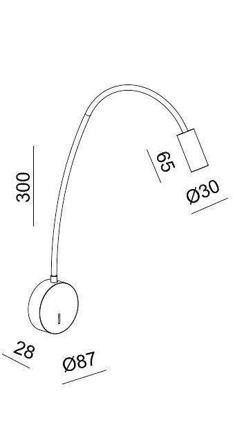 Бра Italline DE DE-316 bronze