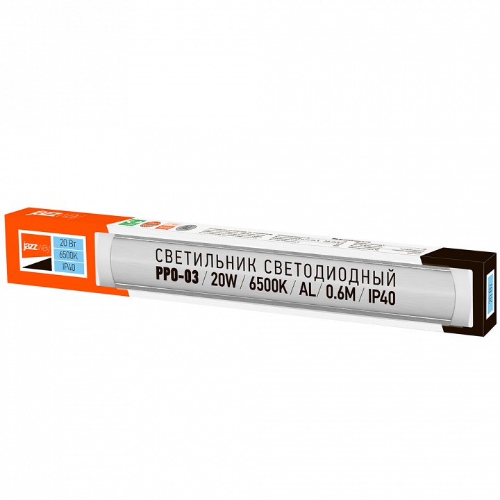 Накладной светильник Jazzway  PPO-03  600 20W 6500K AL IP40