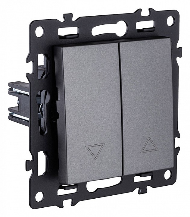 Выключатель для жалюзи без рамки Kollinger Asthetik AS-013GY