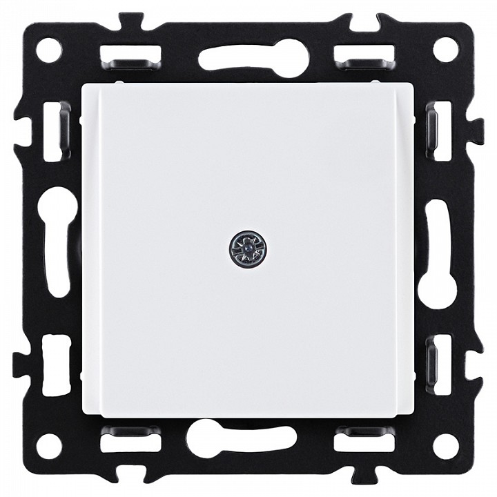 Розетка для вывод кабеля без рамки Kollinger Asthetik AS-708WH