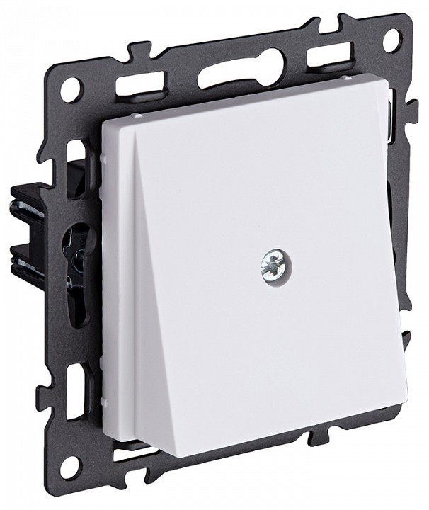 Розетка для вывод кабеля без рамки Kollinger Asthetik AS-708WH