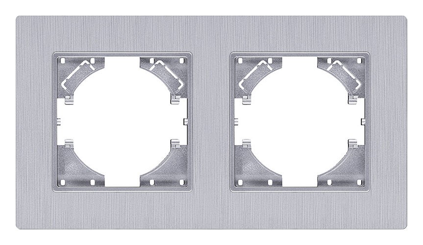 Рамка на 2 поста Kollinger Eleganz Plex EP2GY