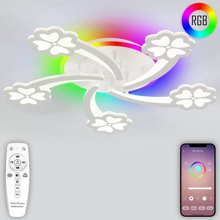 Потолочная люстра Natali Kovaltseva LED Lamps 81420