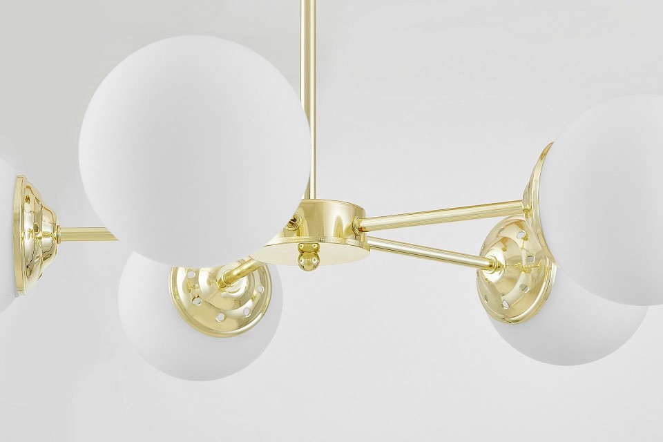 Люстра на штанге Lampit Fino TP 2003-5 GD