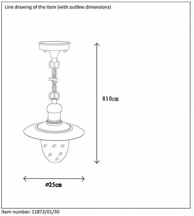 Подвесной светильник Lucide Aruba 11872/01/30