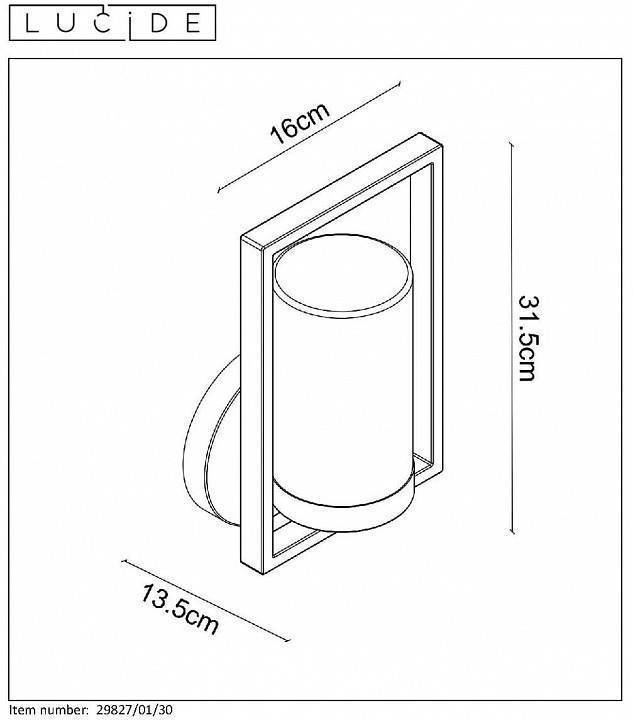 Светильник на штанге Lucide Nispen 29827/01/30