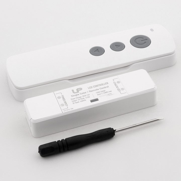 Контроллер-диммер с пультом ДУ LEDS POWER Nano 003689