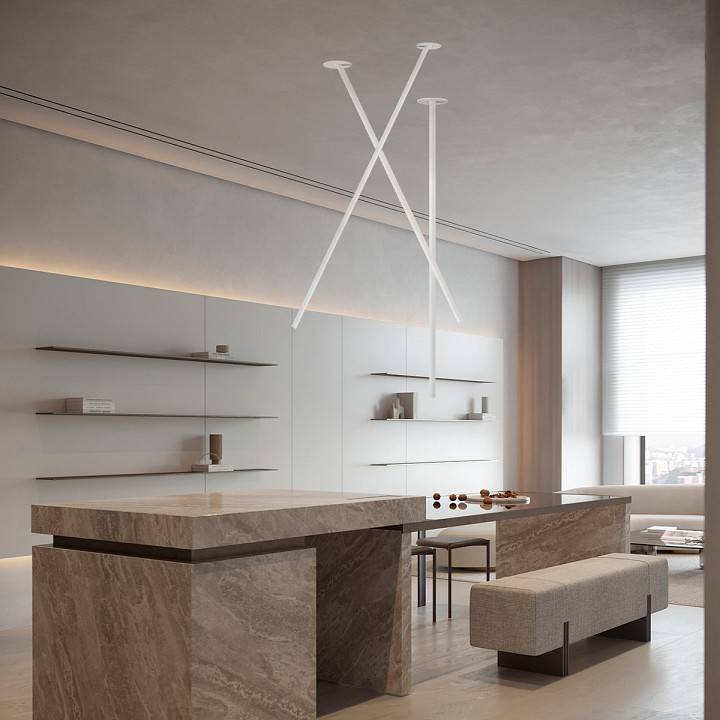 Встраиваемый светильник на штанге Loft it Cane 10359/800 White